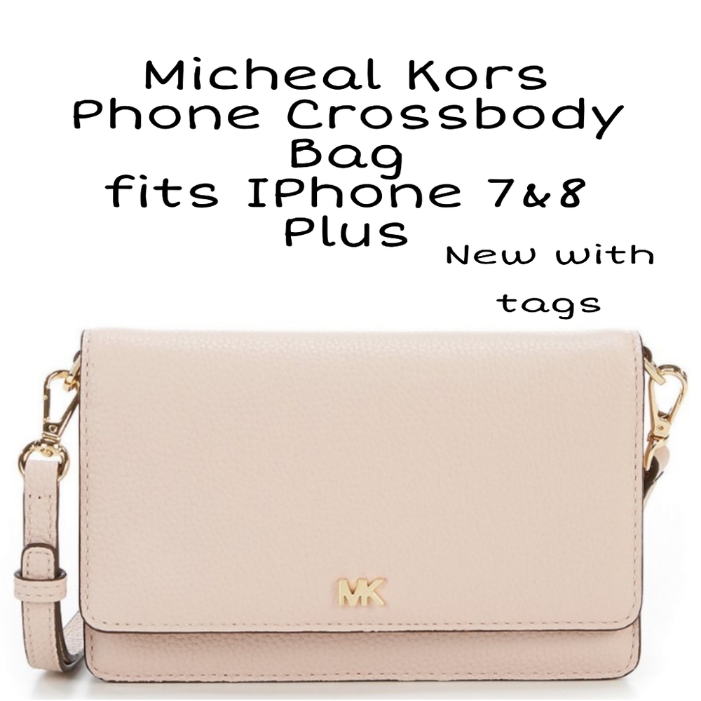 New Micheal Kors Phone Crossbody Bag